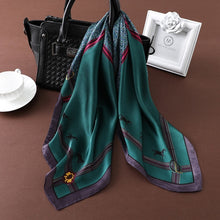 Load image into Gallery viewer, Women Silk Neck Hair Printed Scarves