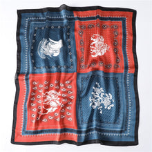 Load image into Gallery viewer, Women Silk Neck Hair Printed Scarves