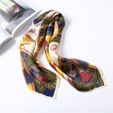Load image into Gallery viewer, Women Silk Neck Hair Printed Scarves