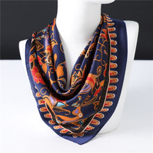 Load image into Gallery viewer, Women Silk Neck Hair Printed Scarves