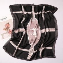 Load image into Gallery viewer, Women Silk Neck Hair Printed Scarves
