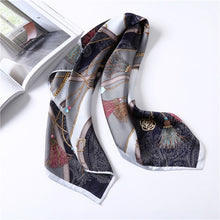 Load image into Gallery viewer, Women Silk Neck Hair Printed Scarves