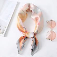 Load image into Gallery viewer, Women Silk Neck Hair Printed Scarves