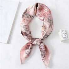 Load image into Gallery viewer, Women Silk Neck Hair Printed Scarves