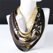 Load image into Gallery viewer, Women Silk Neck Hair Printed Scarves