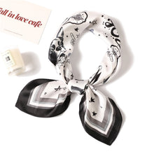Load image into Gallery viewer, Women Silk Neck Hair Printed Scarves