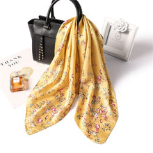 Load image into Gallery viewer, Women Silk Neck Hair Printed Scarves
