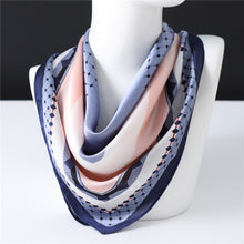 Load image into Gallery viewer, Women Silk Neck Hair Printed Scarves