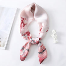 Load image into Gallery viewer, Women Silk Neck Hair Printed Scarves