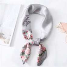 Load image into Gallery viewer, Women Silk Neck Hair Printed Scarves