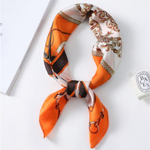 Load image into Gallery viewer, Women Silk Neck Hair Printed Scarves